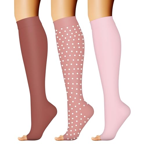 Image of Compression Socks (7 Pairs), 15-20 mmhg is BEST Graduated Athletic & Medical for Men & Women, Running, Flight, Travel, Nurses, Pregnant - Boost Performance, Blood Circulation