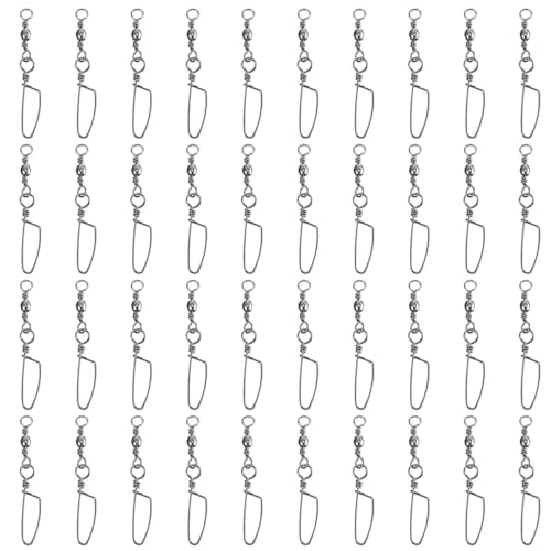 Clichés de pêche HANABASS avec émerillons en acier inoxydable