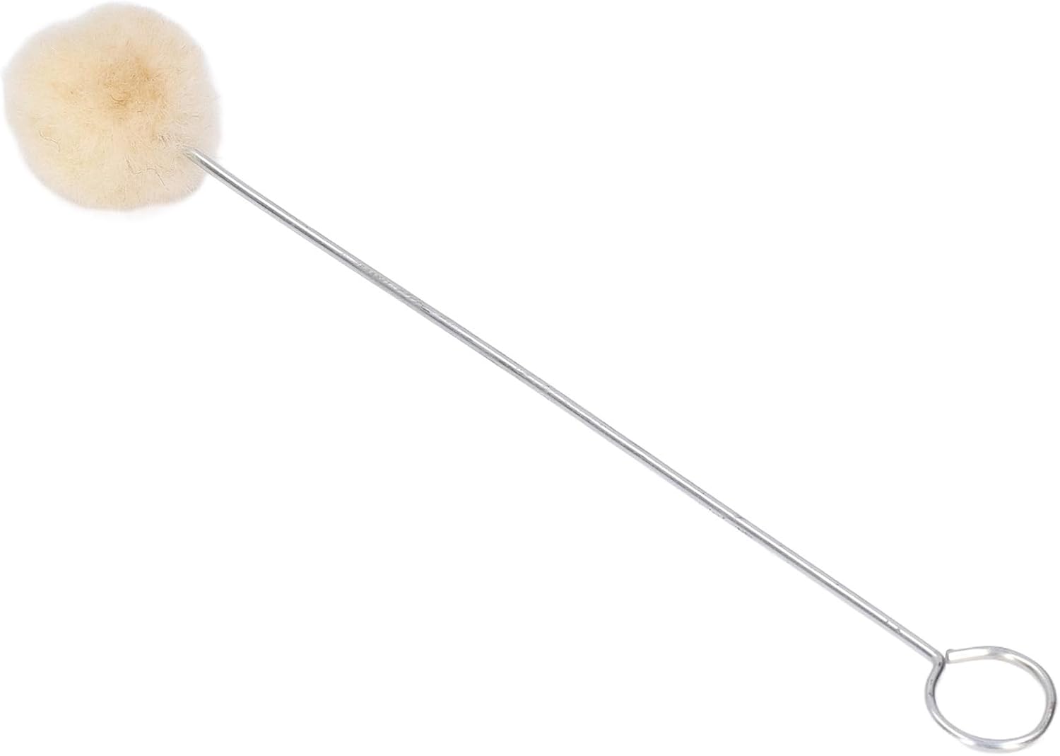 Fafeicy Wool Ball Brush Wool Polishing Tool Dyeing Applicator 20PCS Set with Metal Handle for Leather Dyeing Craft Projects