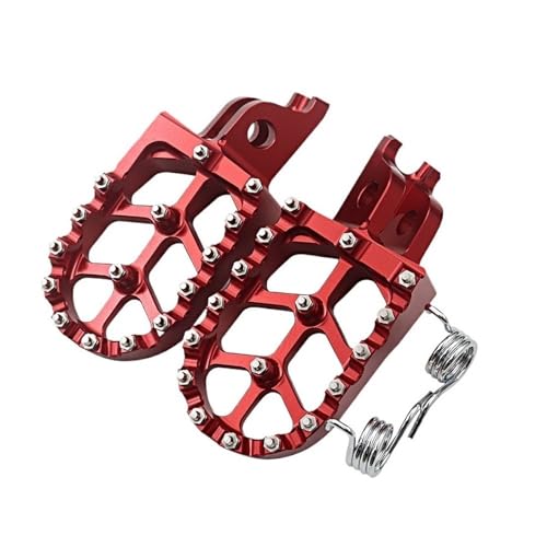 Repose-pieds cadre ultra résistant pour moto cross CR 125 et 250