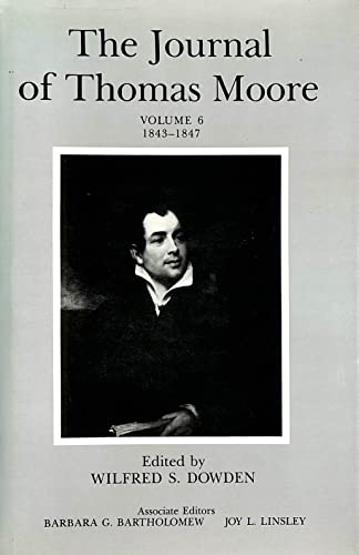The Journal of Thomas Moore: 1843-1847 0874132584 Book Cover