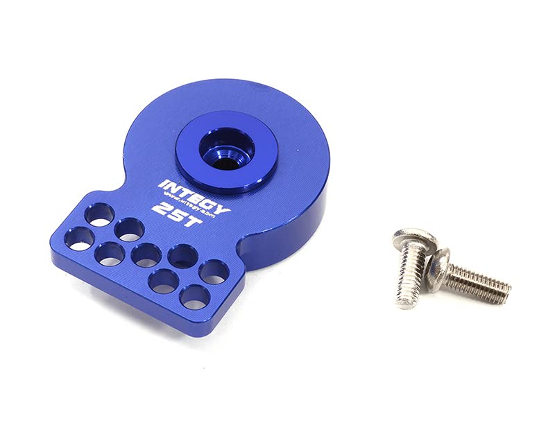 Integy RC Model Universal Alloy Servo Saver 25T for Futaba Servo (r=17, 16, 20, 17, 21mm)