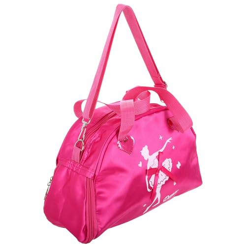 Mochila de ballet para niña pequeña de poliéster resistente para zapatos de baile