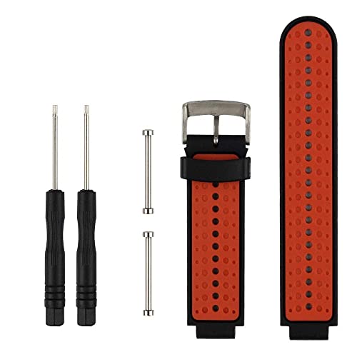 Correa de repuesto silicona para Garmin Forerunner 220/230/235/620/630/735XT miniatura 2