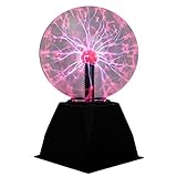 Controlado por sonido: la lámpara de plasma no solo sigue cada toque con rayos eléctricos, sino que incluso responde al sonido (como aplaudir, música fuerte, etc.), girando y pulsando al ritmo en patrones únicos.