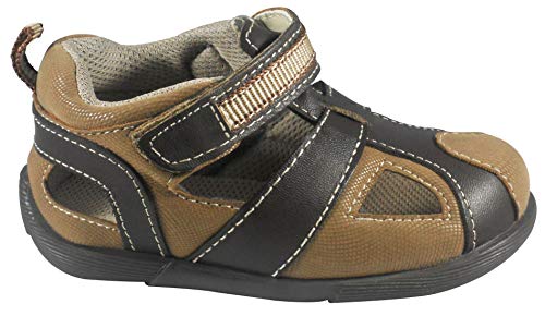 Toddler Kids Chocolate Sandal, Patent - Leather Shoes, Fabian 5.5M2