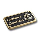 The Metal Foundry Nautical Bathroom Décor Accessories Brass Plaque. Beach Theme Funny Wall Decoratio