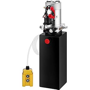 VEVOR 10L Hydraulikpumpe Einfachwirkend Kipperpumpe