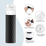 Travel Bottles for Toiletries, TSA Approved 3.4oz Travel Size Containers, BPA Free Leak Proof Silicone Traveling Bottles, Refillable Travel Essentials Kits for Shampoo Conditioner(4 Pack)-A - Image 3