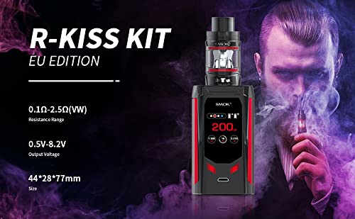SMOK-R-Kiss-Kit-with-TFV-Mini-V2-Tank-2mL-E-Cigarette-Vape-Starter-Kit-Rainbow-No-Nicotine-BATTTERY-NOT-Included