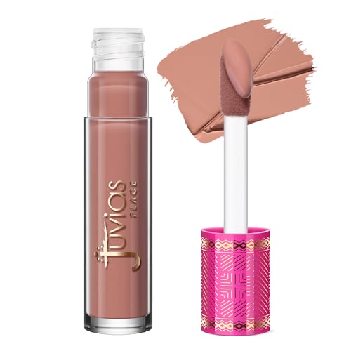 Juvia's Place Velvety Matte Liquid Lipstick Caramel - Hydrating, Long-Wearing, Velvety Soft & Feather Light - Hyperpigmented Creamy Matte Lipstick for Women