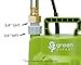 Green Expert Plastic Adapter Kit for Garden Hose and Sump Pump Easy Connection, Incluseds a 1