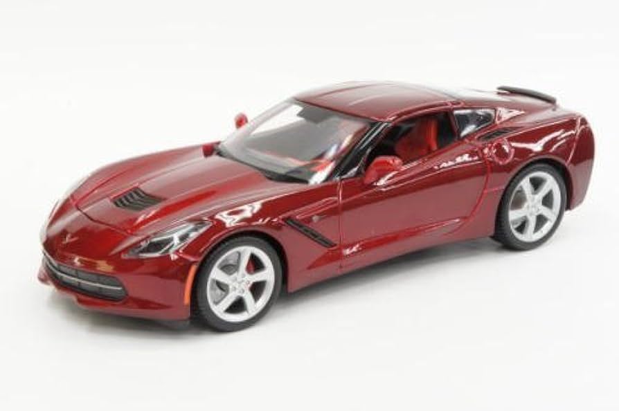 Maisto 1:18 SE 2014 コルベットスティングレイ赤