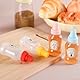 4PCs Mini Ketchup Flaschen, 23 ml Sauce Flasche Squeeze mit stabilem Schraubverschluss, tragbare Soja-Honig-Sauce Salat Dressing Spender Behälter, kleine Soße Behälter Mini-Sauce Flaschen Small Squeez
