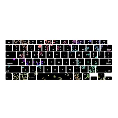 Carcasa MacBook Pro 13 A1278 para evitar arañazos funda rígida negra con protector LT14 4