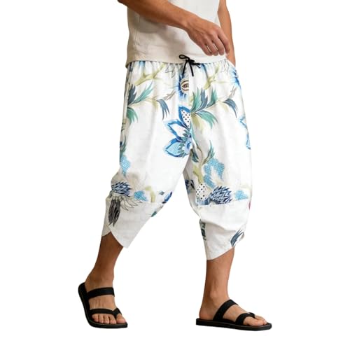 Pantalon décontracté homme ample fini les vêtements serrés en été