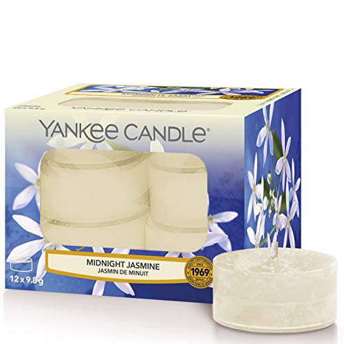 Yankee Candle Tea Light Scented Candles, Midnight...
