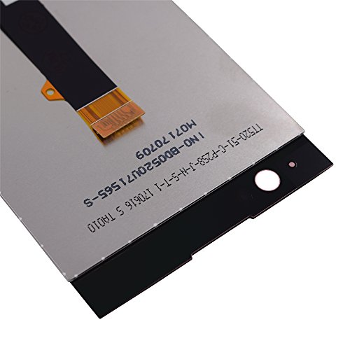 Image of LCD Screen Display with Digitizer Touch Panel Without Bezel Frame Compatible with Sony Xperia XA2 H3113 H3123 H3133 H4113 H4133(Black)
