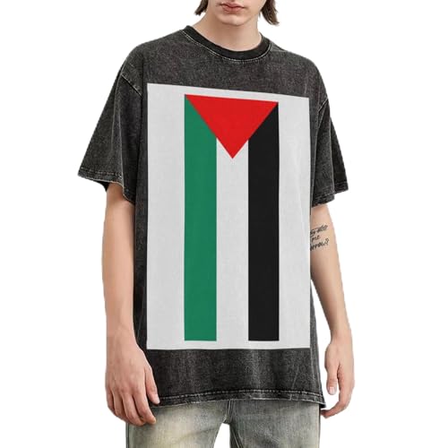 T-shirt Palestine homme pour un look streetwear vintage au quotidien