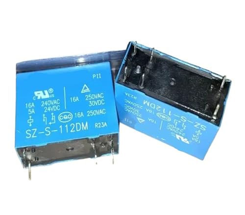 Relé de 6 pines SZ-S-112DM para reparar módulos y placas de 12V