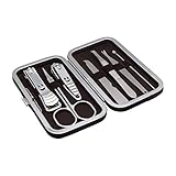 ✅ ALDEEA MANIKÜRE-SET: 7 Teiliges Maniküre-Pediküre-Set für Augenbrauenkorrektur, Nagelpflege, Fußpflege uvm. Erfüllen alle Ihre Bedürfnisse auf einmal all in one Set ein muß für jedes Haushalt. Perfektes Geschenk für Sie und Ihn.