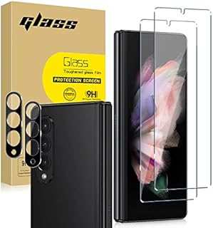 FTRONGRT Screen Protector and Camera Lens Protective Film for Samsung Galaxy Z Fold 4 5G, Ultra-thin, Scratch-Resistant, Explosion-Proof, Tempered Glass Protector for Samsung Galaxy Z Fold 4 5G.