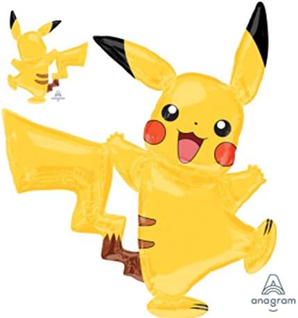ANAGRAM INTERNATIONAL 57" POKEMON PIKACHU AWK, Multi