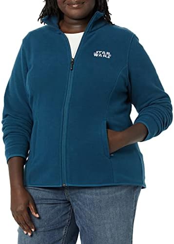 Amazon Essentials Disney | Marvel | Star Wars Women’s Polar Fleece Full-Zip Mock Jackets