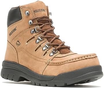 WOLVERINE Men's Potomac MT Steel Toe 6IN, Brown, 12 M US | Image 1