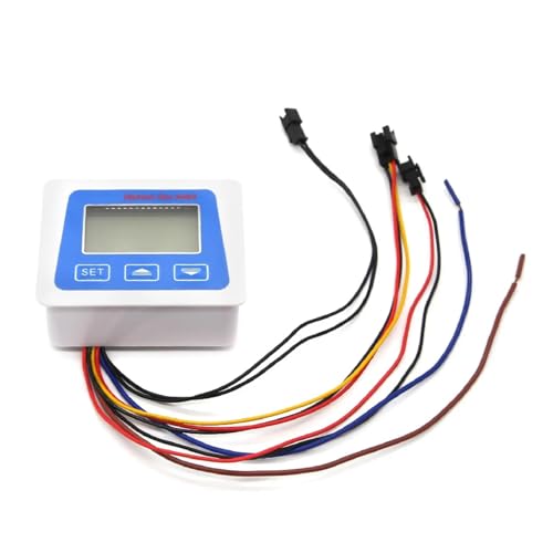 Contrôleur de débit d'eau avec écran LCD et capteur thermique haute précision - 4