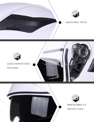 Casque de moto Bluetooth modulable idéal pour vos trajets quotidiens - 5