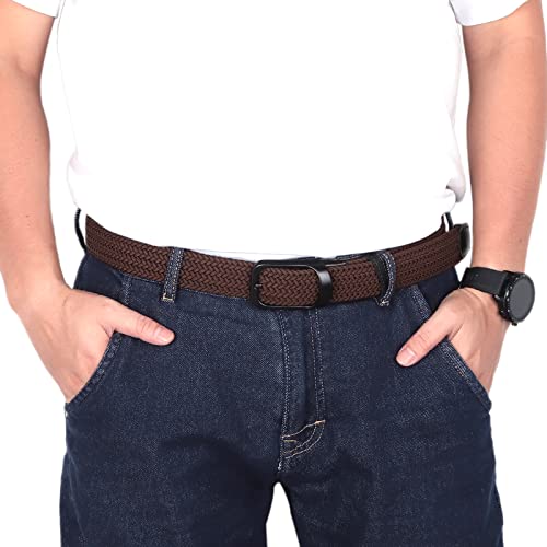 Golf Belts for Men, Adjustable Woven Braided Stretch Belt Men for Casual Jeans2