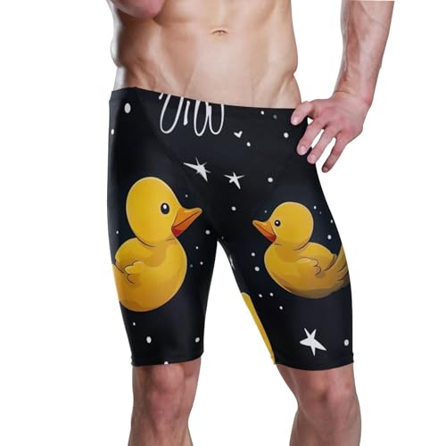 Little Yellow Duck Men's Swim Jammers Racing & Training Swimsuit Fast, Flexible,Comfortable XXXL B0402347