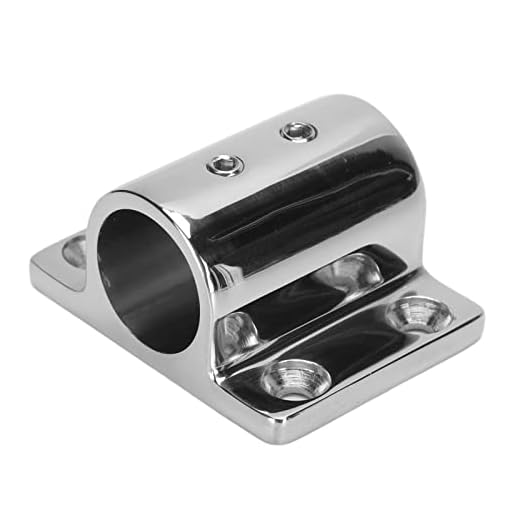 Barandilla de Mano para Barco, 90 Grados, Acero Inoxidable 316, Pasamanos para Yates Marinos, Base de Soporte Rectangular para Accesorio de Barco con Orificio de 7/8 Pulgadas