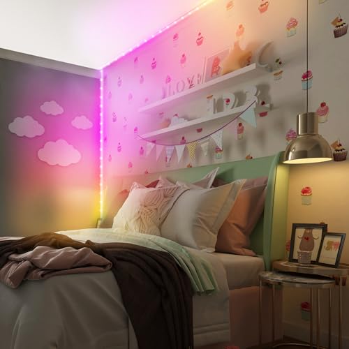 TIRA DE LED RGB+IC DE 50 PIES CON CONTROL BLUETOOTH miniatura 7