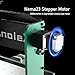 AnoleX CNC Router Machine 4030-Evo Ultra 2, All-Metal XYZ Axis Dual Steel Linear Guides & Ball Screws with 800W Trim Router for Metal Aluminum Brass Wood Acrylic PCB