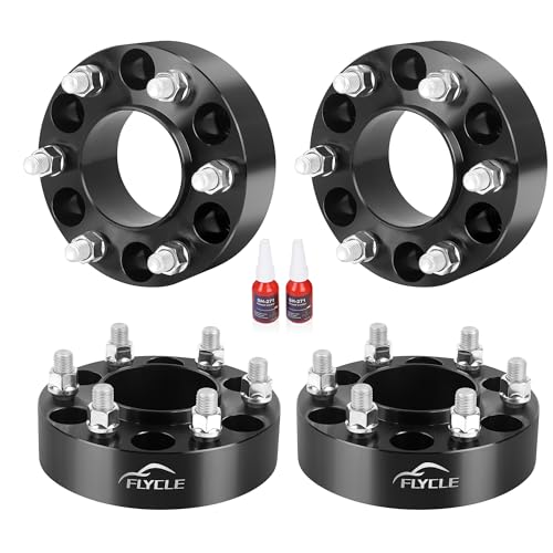Image of 1.5 inch 6x5.5 Hubcentric Wheel Spacers for 1999-2026 Silverado Sierra 1500