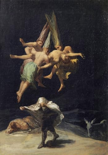 Tableaux sur toile Goya pour habiller un mur vide - Art moderne mystique 60x90cm