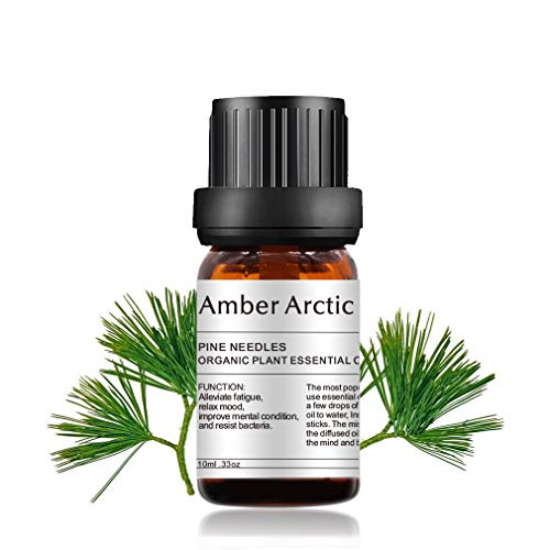 Pine Needles Essential Oil Aromatherapy 100% Pure Organic Oil for Diffuser, Massage, Skin Care - 10ML