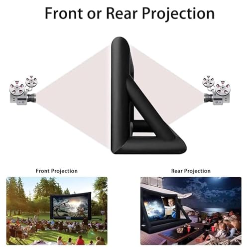 Pantalla Inflable Para Proyecto Exterior 14ft miniatura 4