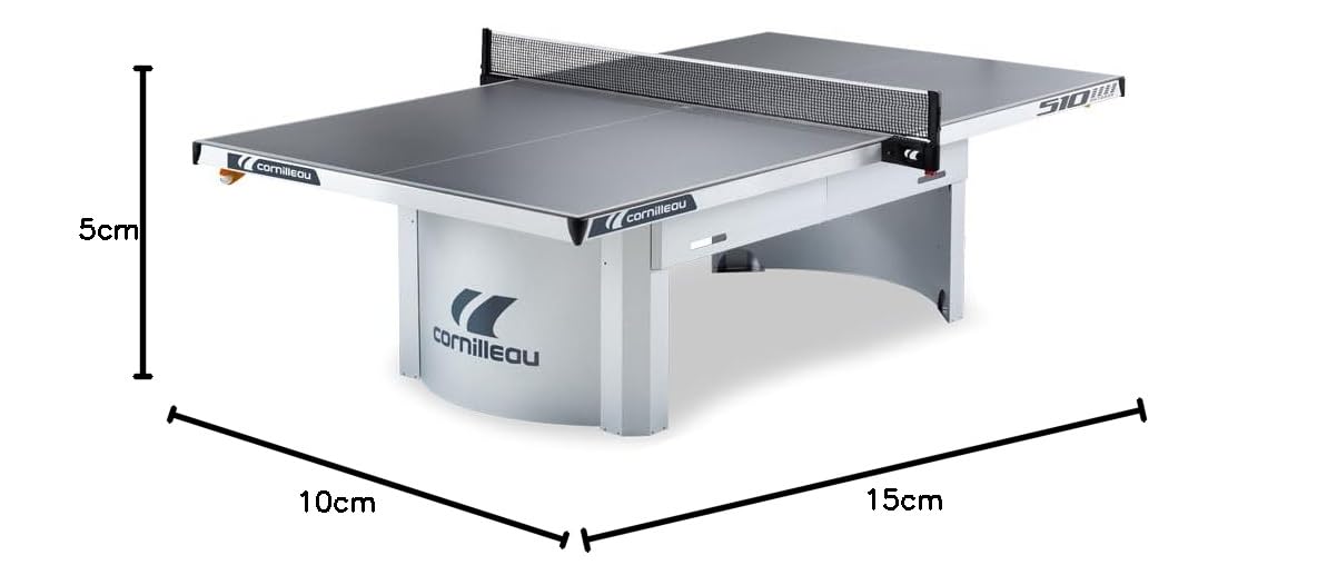 Cornilleau - Kit Filet Advance (pour Tables Pro 510, Pro 540 et Park) 127140 Noir Taille Unique