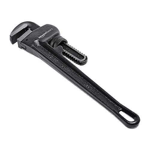 Amazon Basics Heavy-Duty Adjustable Straight Pipe Wrench, 14-Inch #TOP20