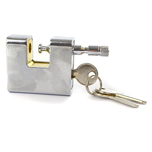 Preisvergleich Produktbild Container blindé 63mm Absperreinrichtung Sicherheit Verriegelung cadenas 3 Schlüssel Unterkunft solide TE900