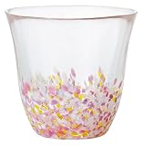 アデリア(ADERIA) 津軽びいどろ 桜と菜の花 フリーカップ 260ml 日本製 化粧箱入 グラス ハイボール コップ ビール おしゃれ ガラス 日本酒 タンブラー ギフト 女性 母の日 父の日 夫婦 男性 引越し祝い 結婚 挨拶回り プチ 退職 プレゼント 誕生日 贈り物 F79769
