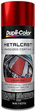 Dupli-Color MC200 Metalcast Automotive Spray Paint - Red Anodized Coating - 11 oz Aerosol Can
