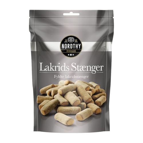 Nordthy Lakritzstangen mit Salmiakfüllung 150g – Salmiak Lakritz aus Skandinavien