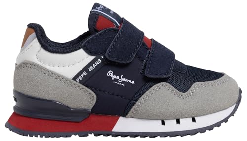 Basket Pepe Jeans London Park BK grise pointure 43 pour look urbain masculin