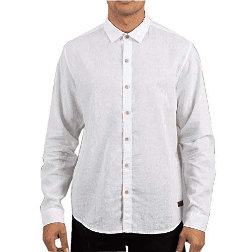 Camisa Manga Longa Mcd Linnen - Branca - G