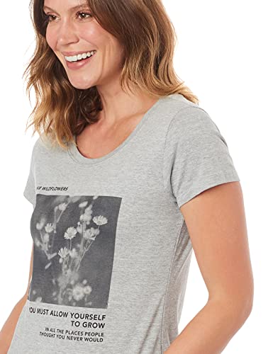 BLUSA MEIA MANGA FEMININA