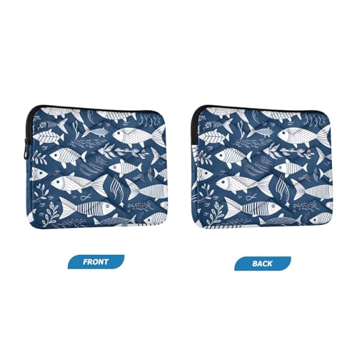 Funda Protectora para Portátil 13-14 Pulgadas Azul Oscuro miniatura 2
